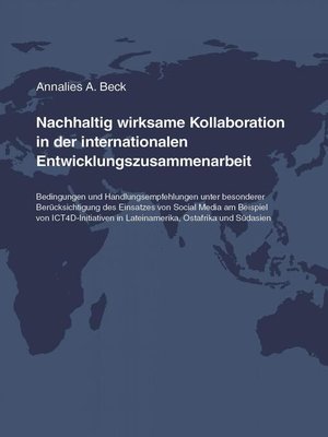 cover image of Nachhaltig wirksame Kollaboration in der internationalen Entwicklungszusammenarbeit